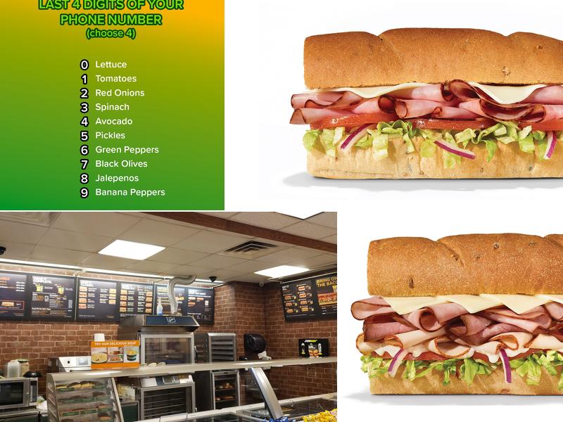 Subway Menu