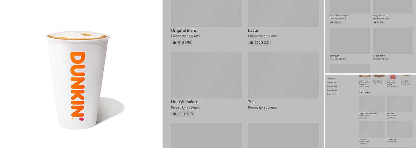 Dunkin' Menu