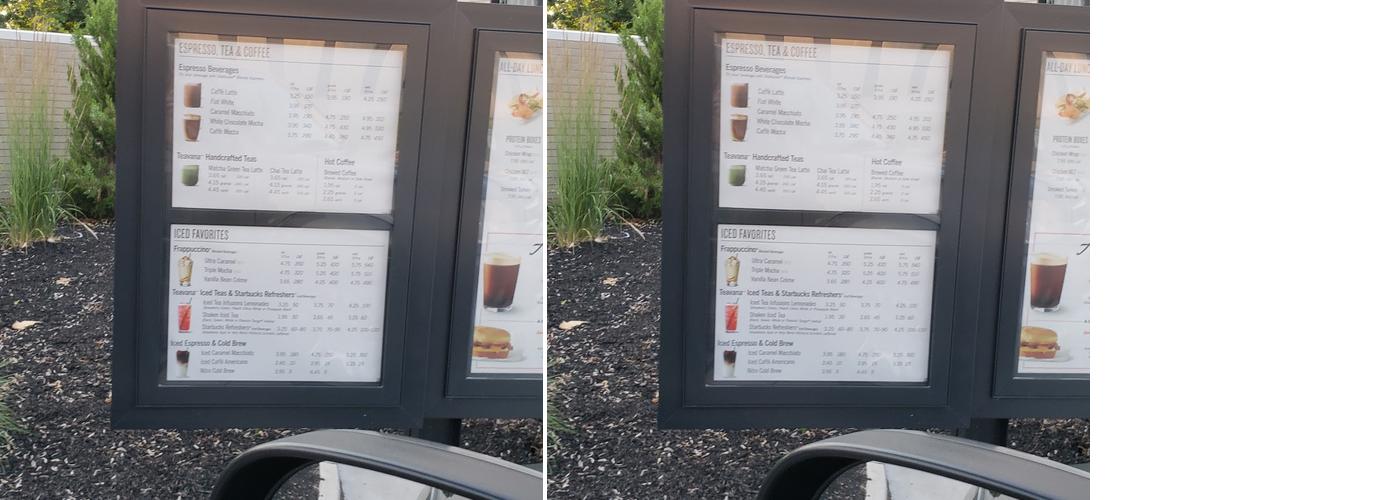 Starbucks Menu