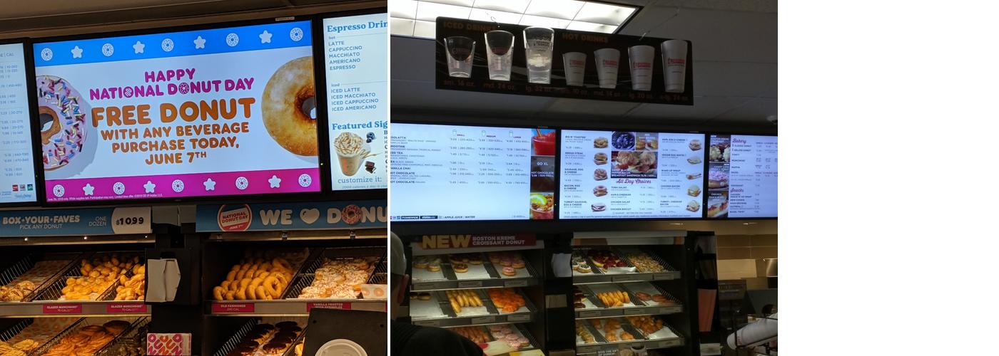Dunkin' Menu