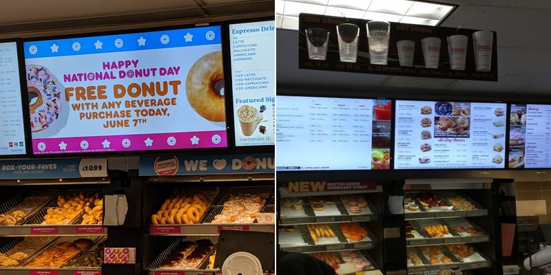 Dunkin' Menu