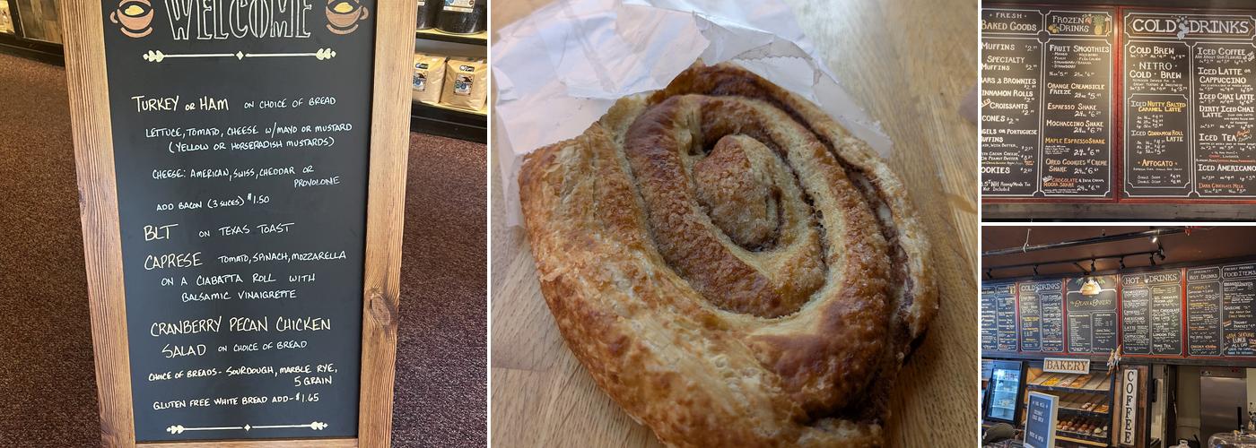 The Bean & Bakery Menu