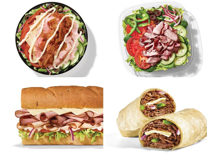 Subway Menu
