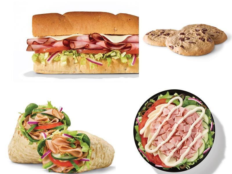 Subway Menu