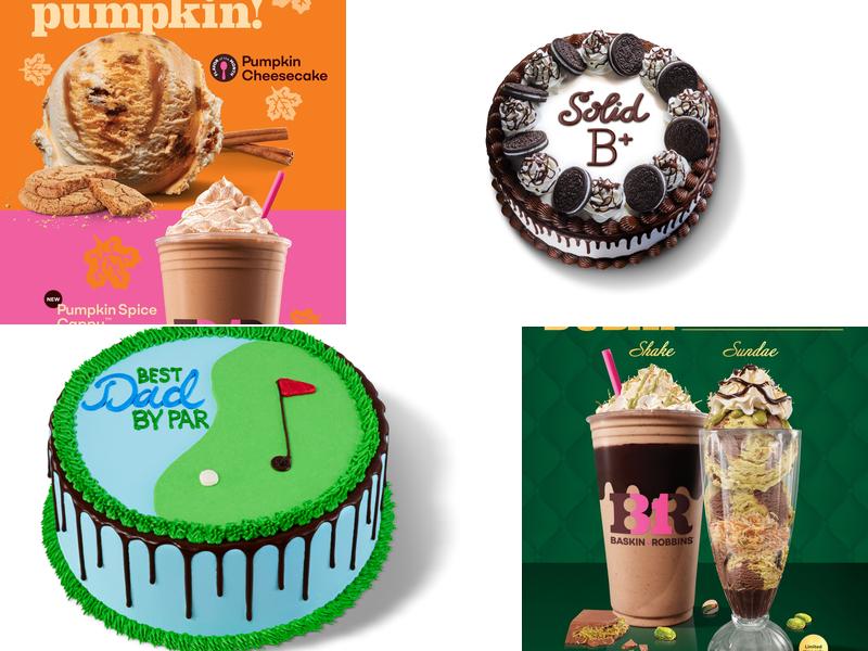 Baskin-Robbins Menu