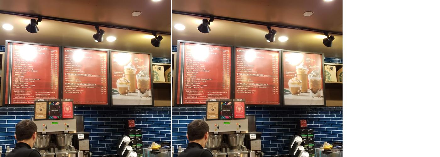 Starbucks Menu