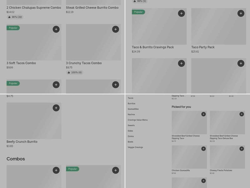 Taco Bell Menu