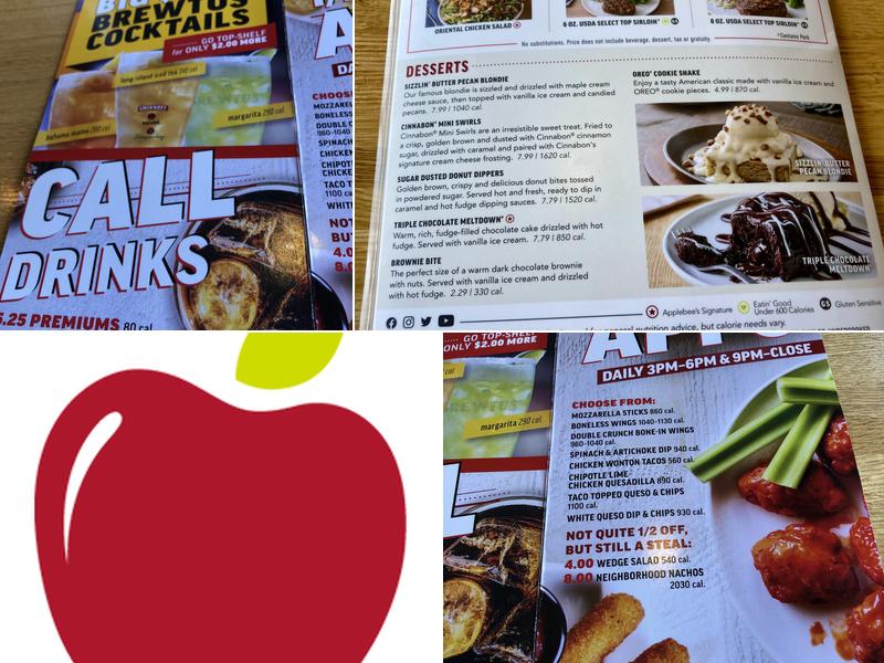 Applebee's Grill + Bar Menu