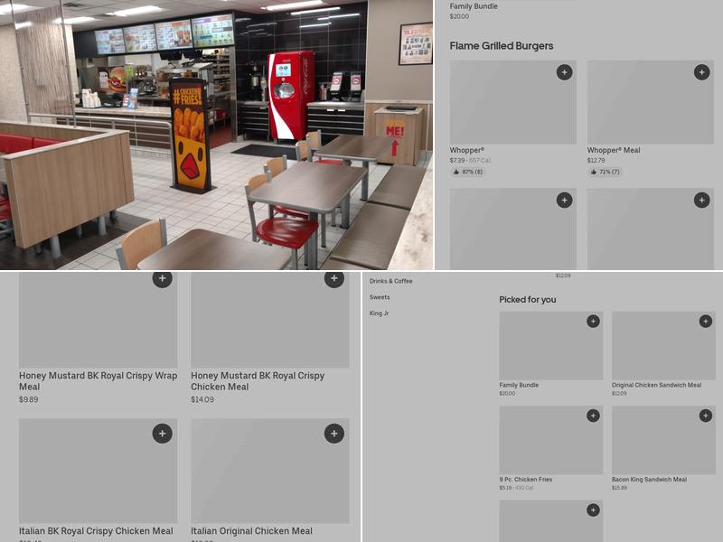 Burger King Menu