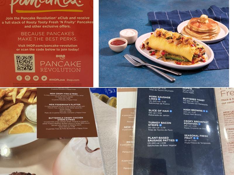 IHOP Menu