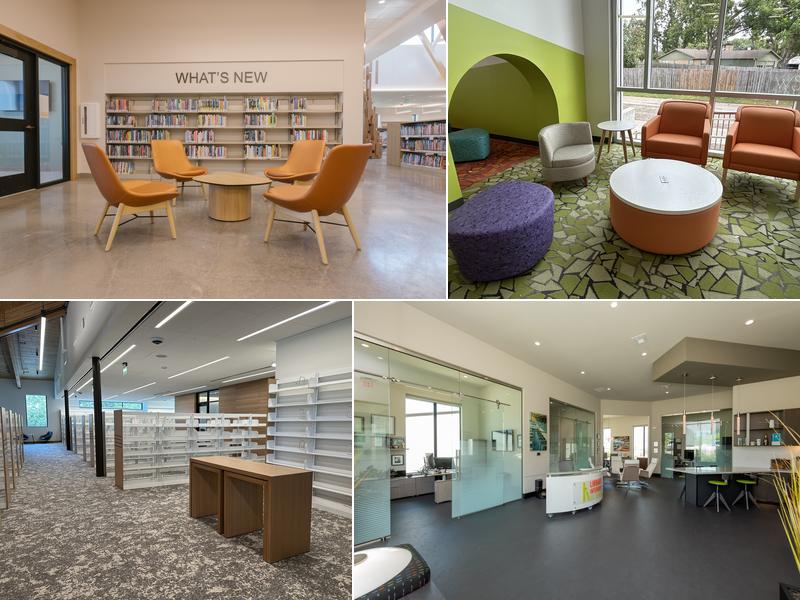 Library Interiors Of Texas