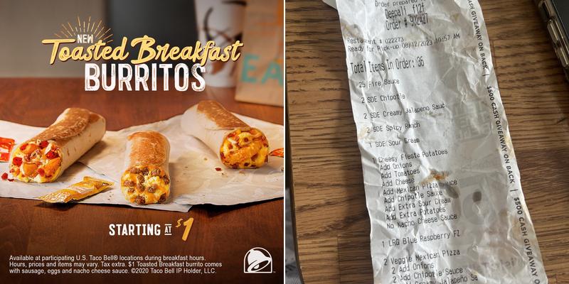 Taco Bell Menu