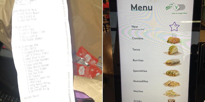 Taco Bell Menu