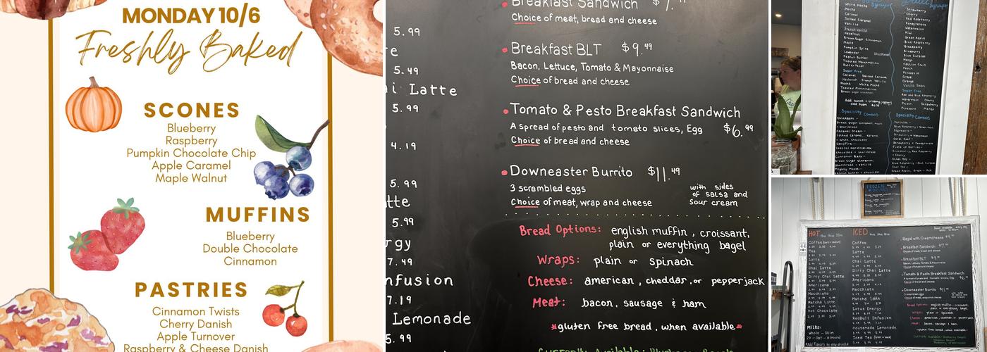 Downeaster Menu