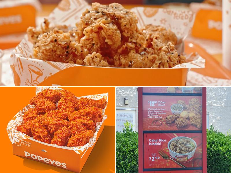 Popeyes Louisiana Kitchen Menu
