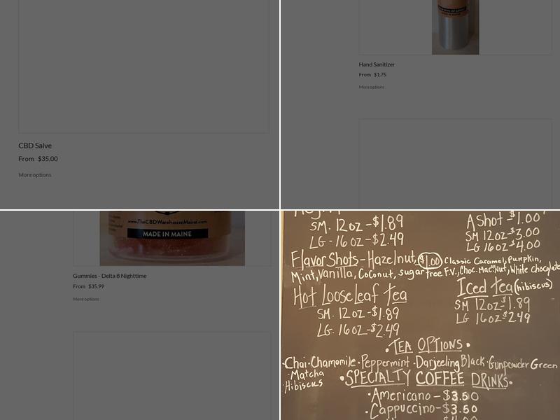 The Warehouse Menu
