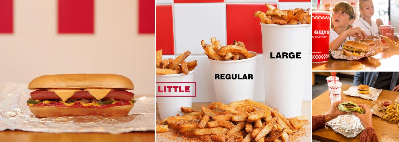Five Guys Menu