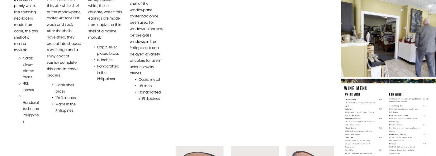 Classic Elements Menu