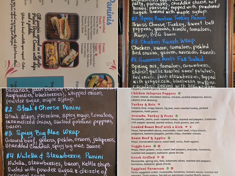 Common Grounds Bistro Menu