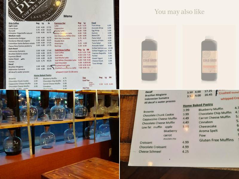 The French Press Coffee Roasters Uptown Menu