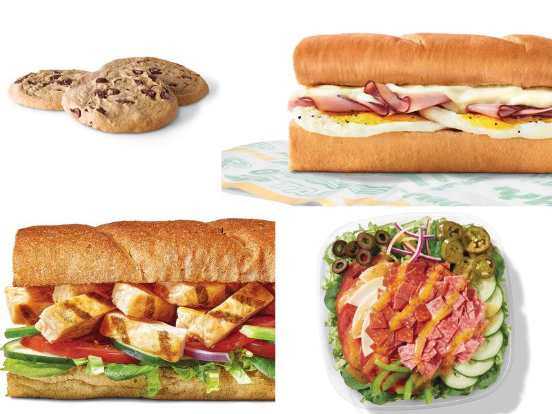 Subway Menu