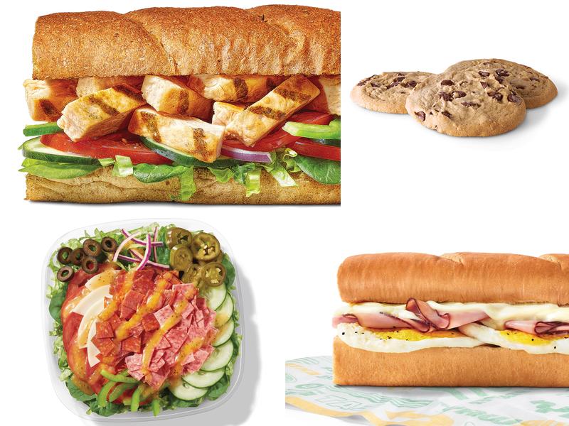 Subway Menu