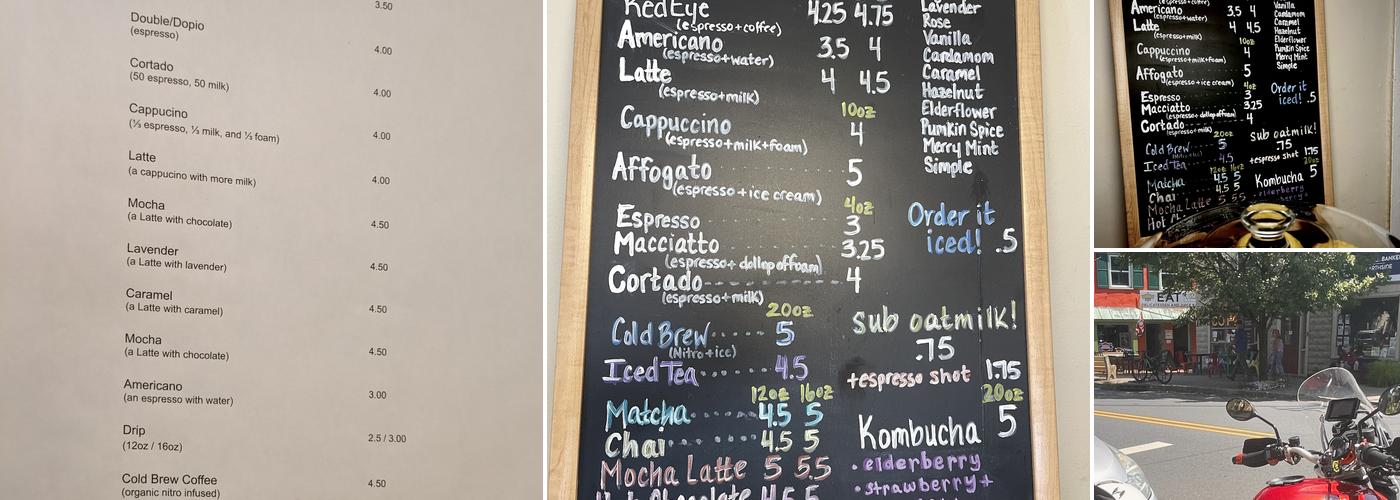 Perfect Day Cafe Menu