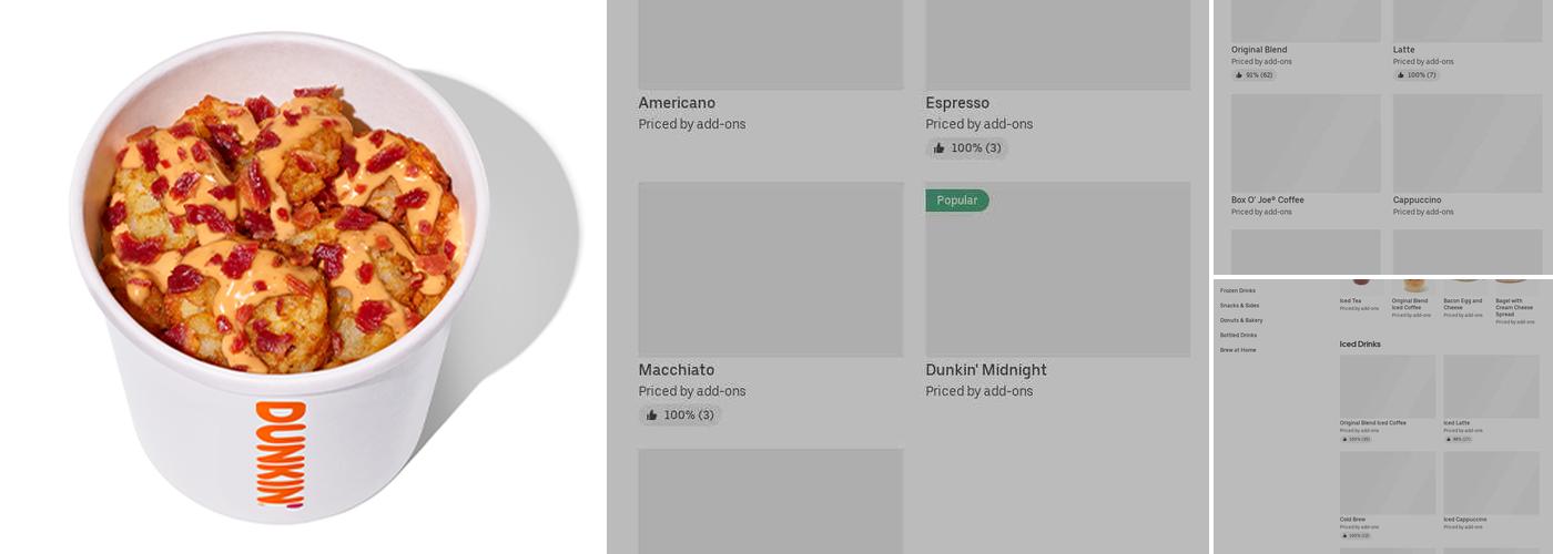 Dunkin' Menu