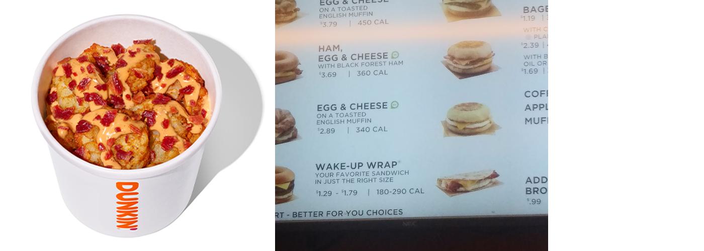 Dunkin' Menu