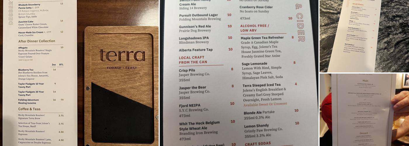 Terra Menu