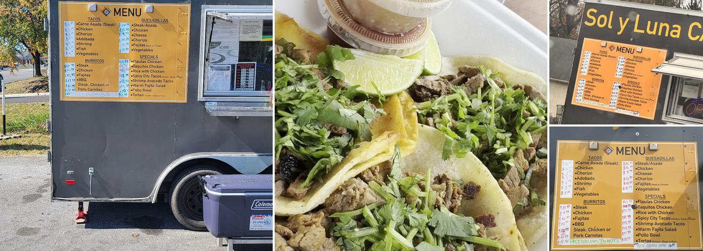 Sol y Luna Cal Mex Food Menu