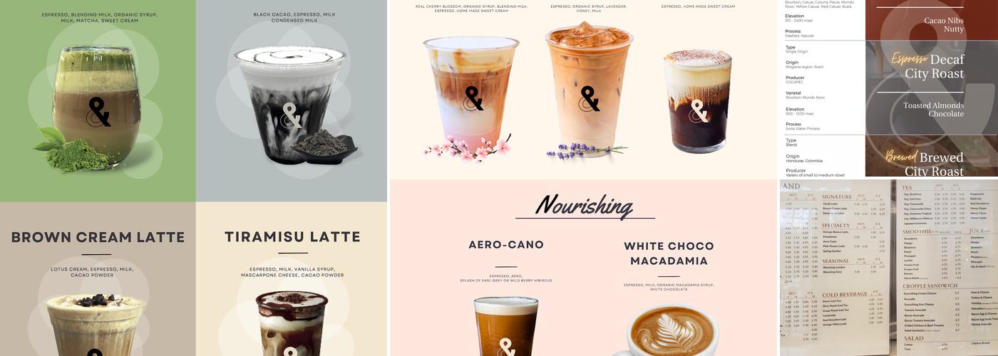Caffè AND Menu