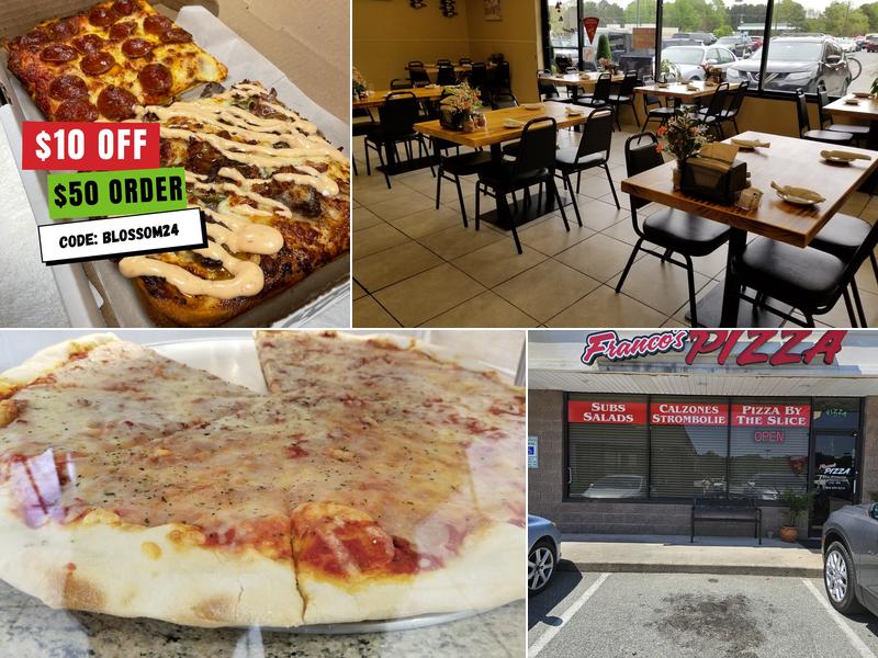 Franco’s pizza 7088 Hayes Shopping Ct, Hayes