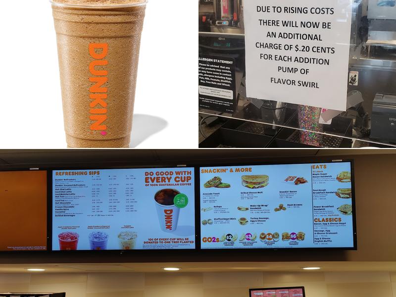 Dunkin' Menu