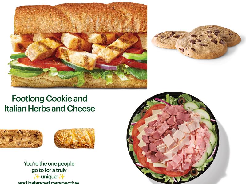 Subway Menu