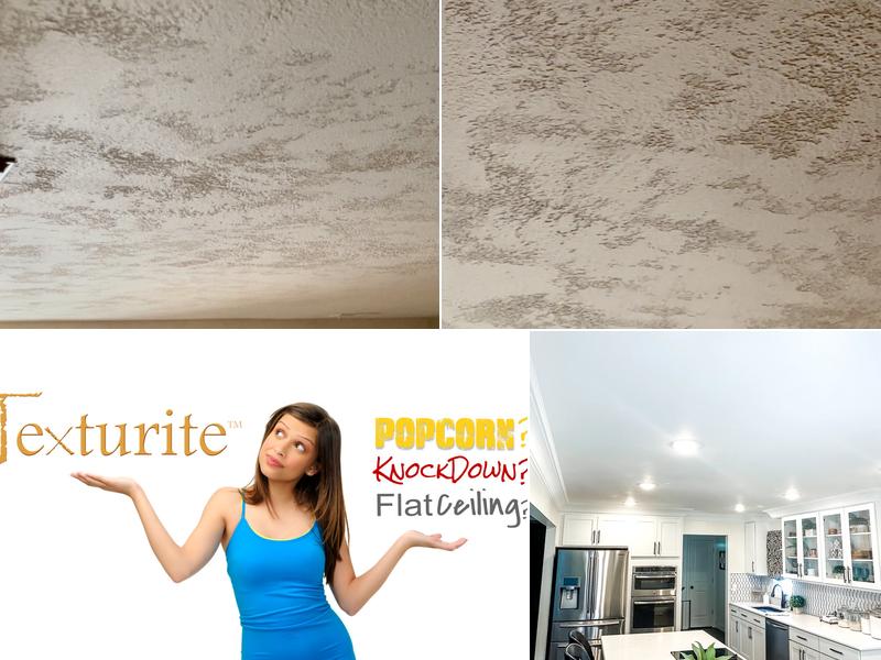Texturite Popcorn Ceiling Removal