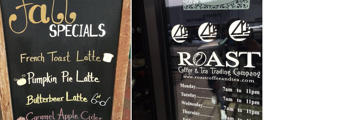 The Coffeys’ Coffee Menu