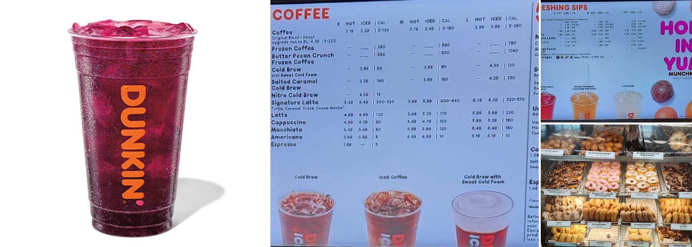 Dunkin' Menu