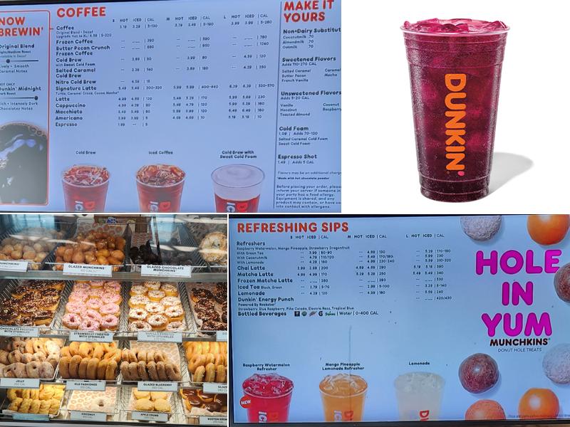 Dunkin' Menu