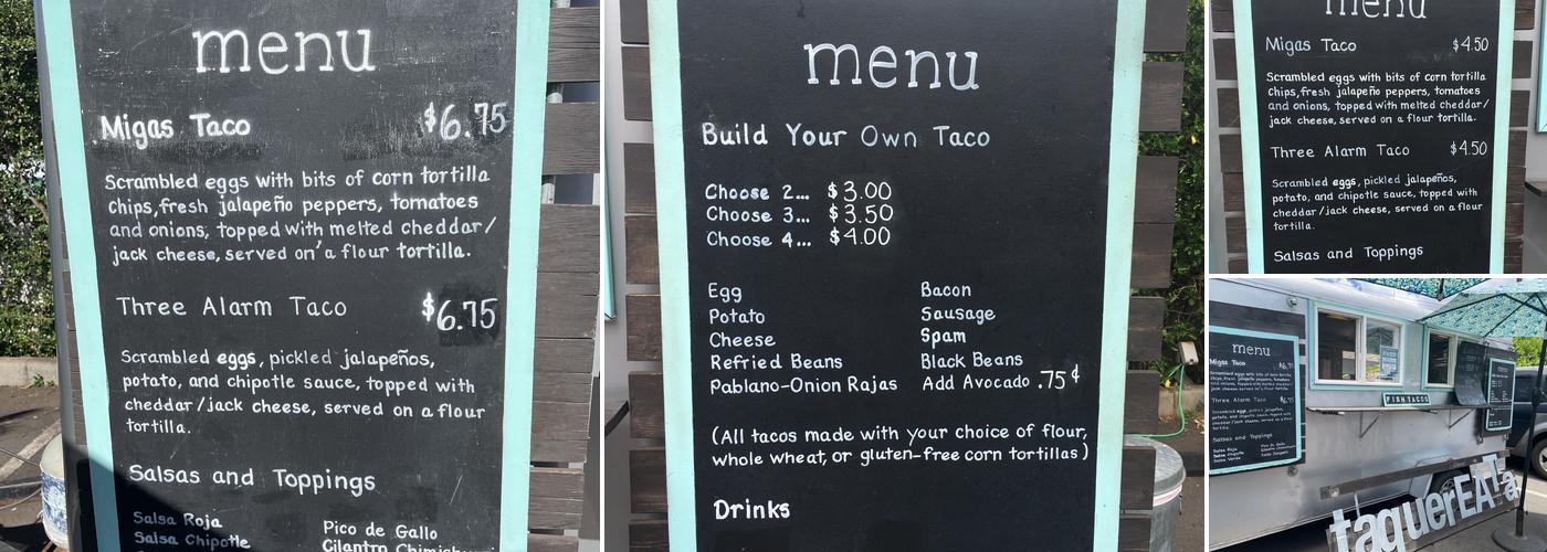 taquerEATa Menu
