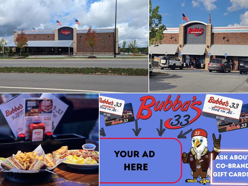 Bubba's 33 2925 Buford Dr Suite 700, Buford