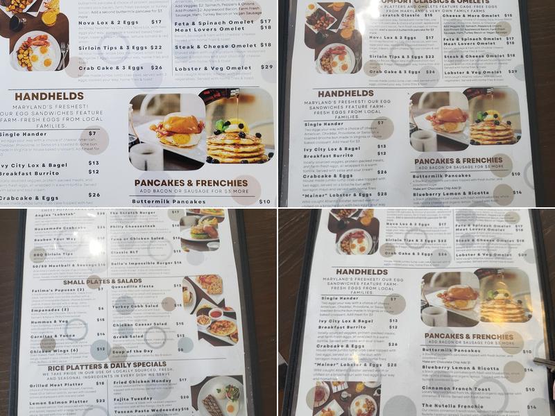 Scratch Kitchen & Bistro Menu