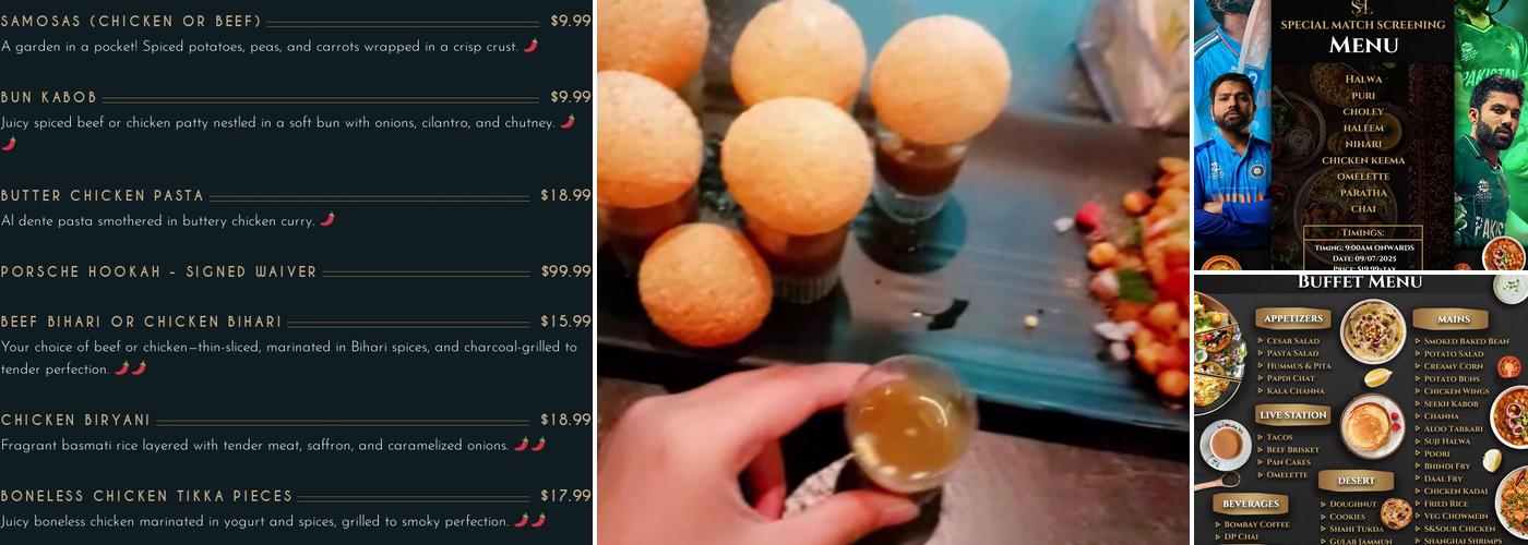 Sheesh Eatery & Lounge Menu