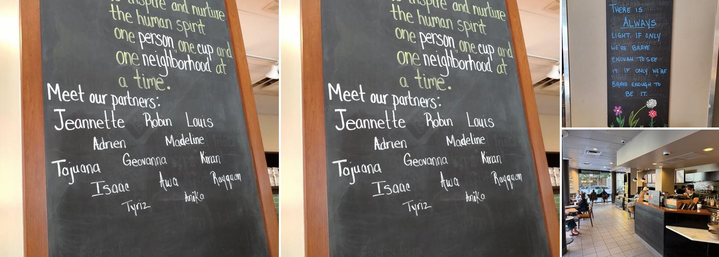 Starbucks Menu