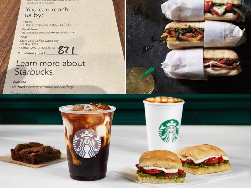 Starbucks Menu