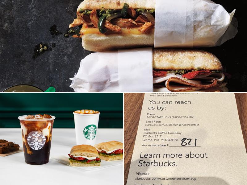 Starbucks Menu