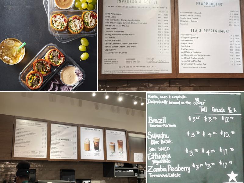 Starbucks Menu