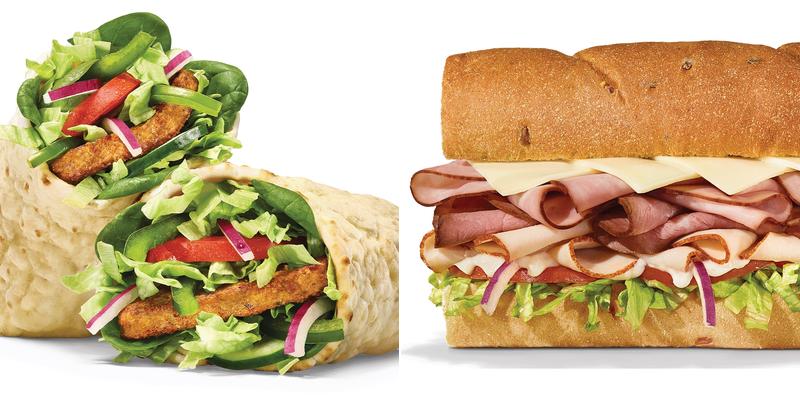 Subway Menu