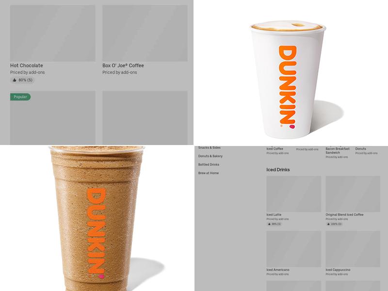 Dunkin' Menu