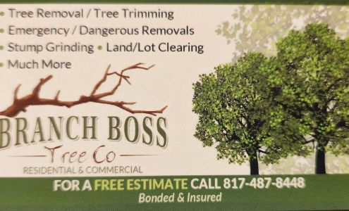 BRANCH BOSS TREE CO